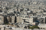 Blick auf Aleppo